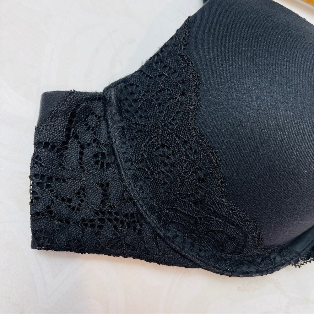 Victoria's Secret Black Lace Push-up Bra Size 34B - Picture 4 of 10